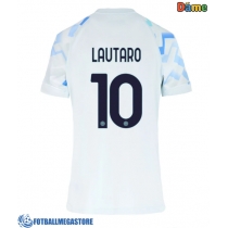 Fotballdrakt Dame Inter Milan Lautaro Martinez #10 Bortedrakt 2025-26 Kortermet